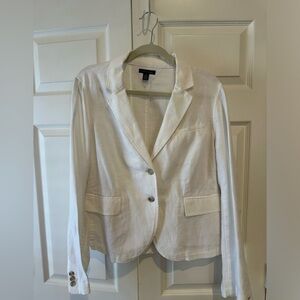 Tommy Hilfiger white blazer.